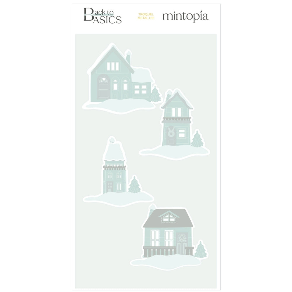 Troquel BTB Mintopía Casitas nevadas