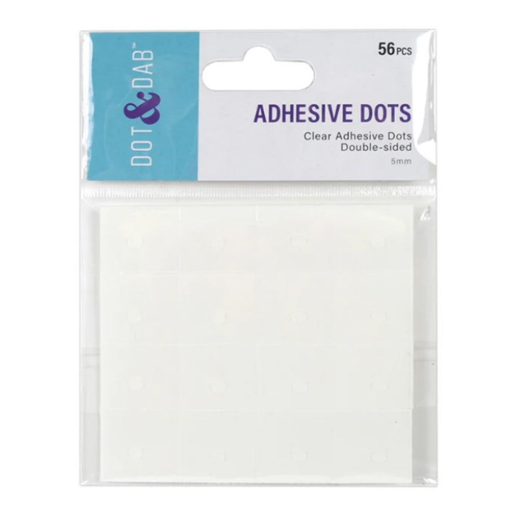Dot & Dab glue dots adhesivos 5 mm diámetro 56 pcs
