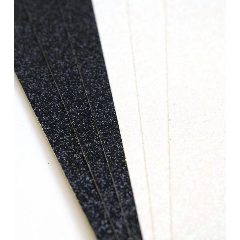 Pad de cartulinas con glitter A4 B&W pack 6 hojas doble cara