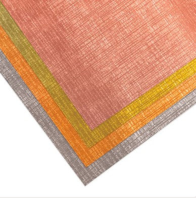 Pad de cartulinas metalizadas con textura A4 4 colores 8 hojas