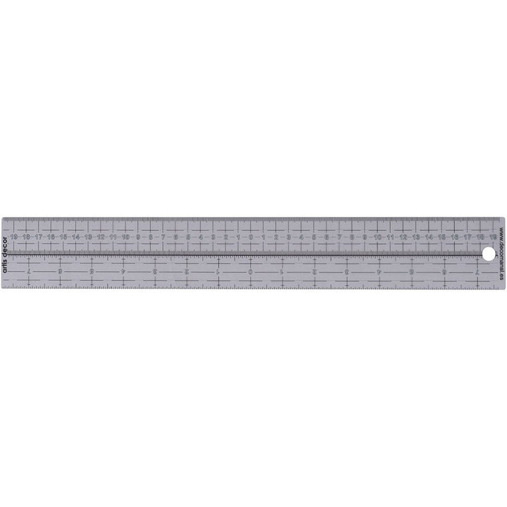 Regla de centrado flexible transparente 40 cm