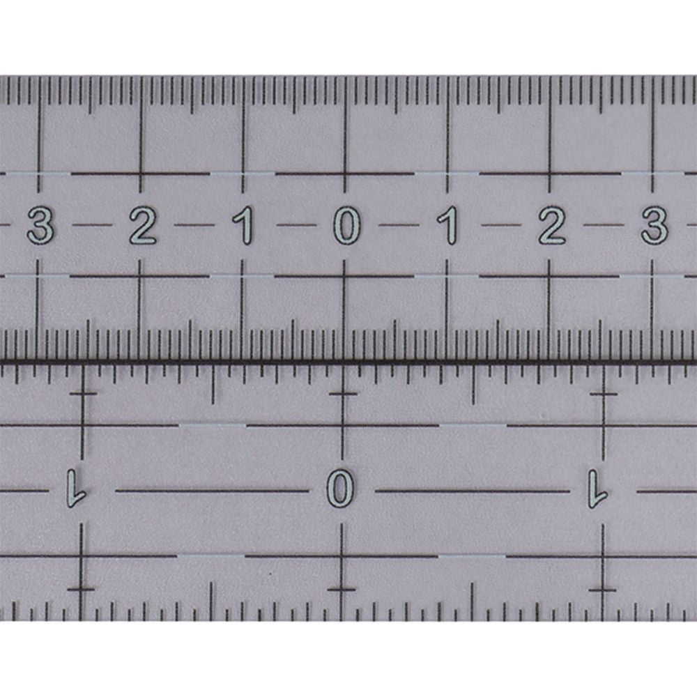 Regla de centrado flexible transparente 40 cm
