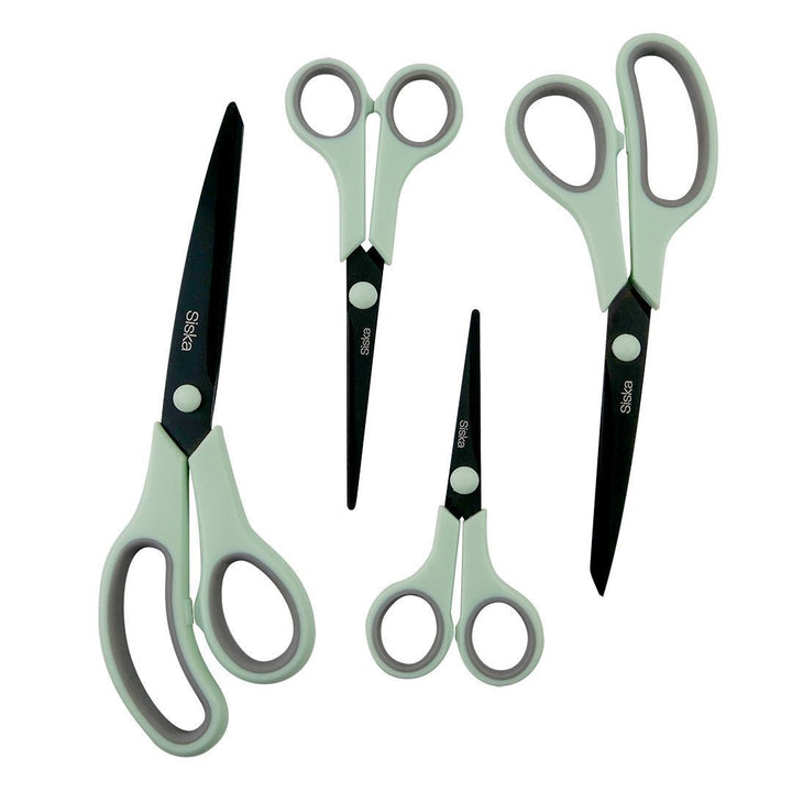 Set 4 Tijeras Siska de titanio All Purpose Scissors Coating