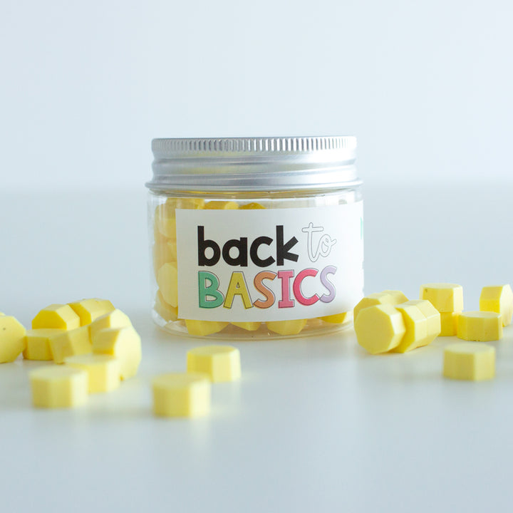 Set de perlas lacre 35g Amarillo pastel Back to Basic