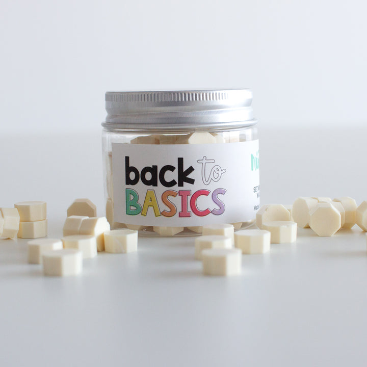 Set de perlas lacre 35g Beige Back to Basic