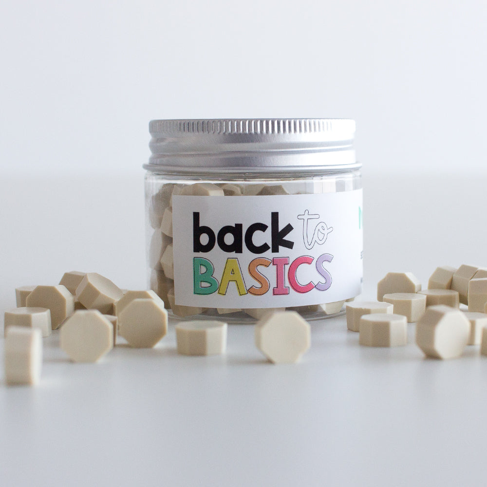Set de perlas lacre 35g Crema Back to Basic