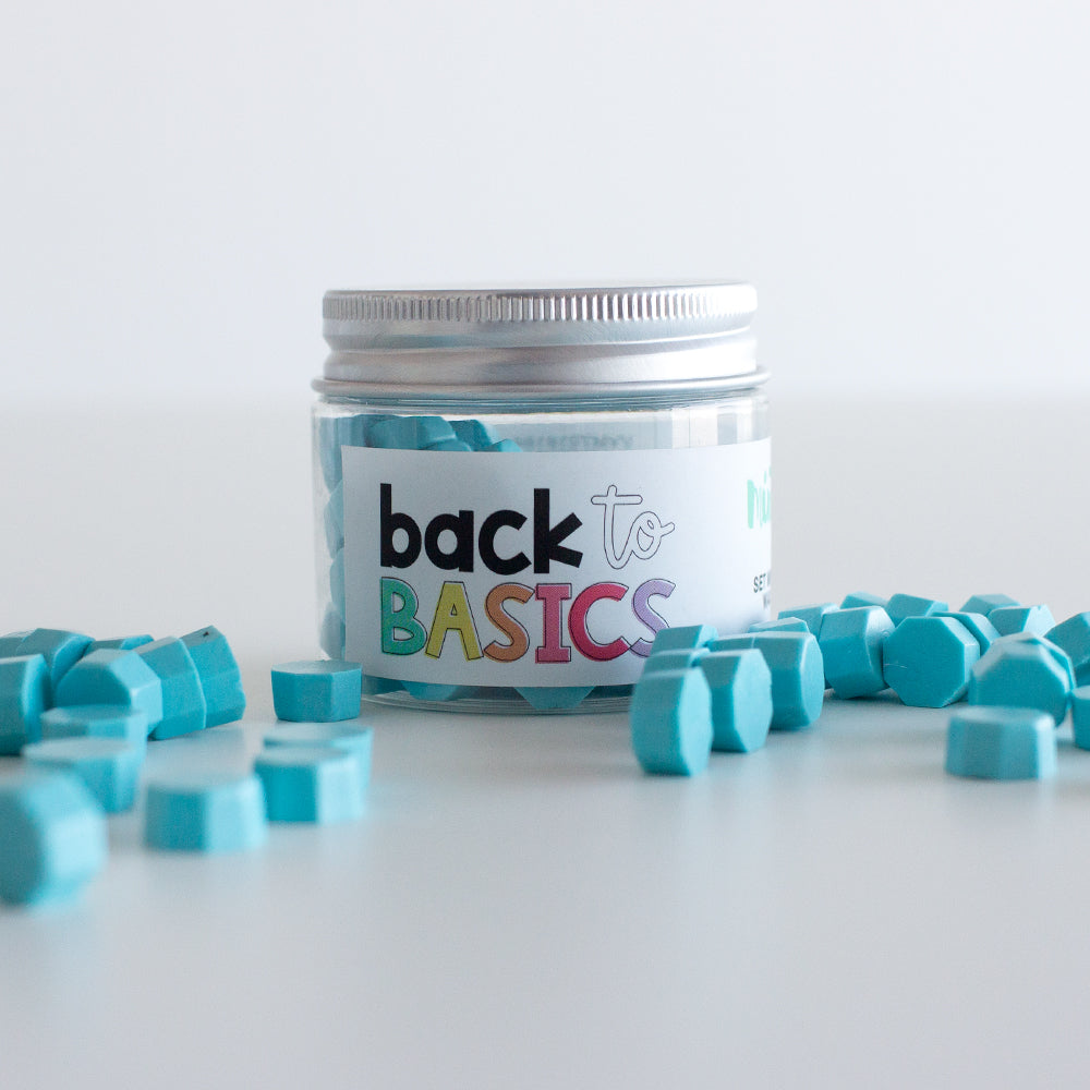 Set de perlas lacre 35g Cristal Back to Basic