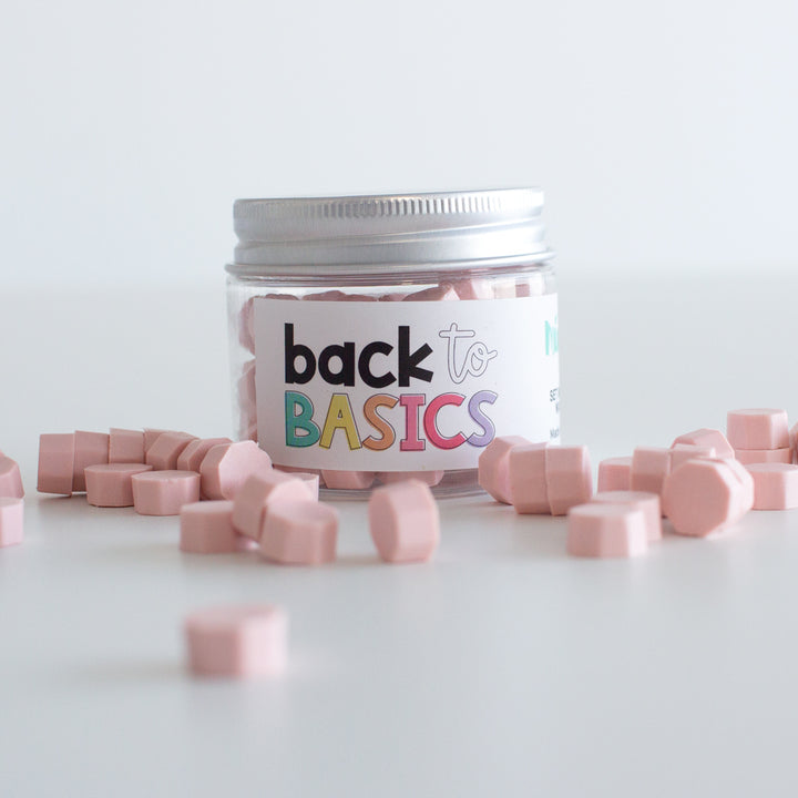 Set de perlas lacre 35g Rosa crepe Back to Basic