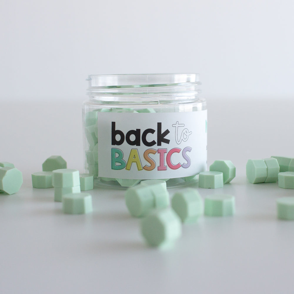 Set de perlas lacre 35g Verde suculento Back to Basic