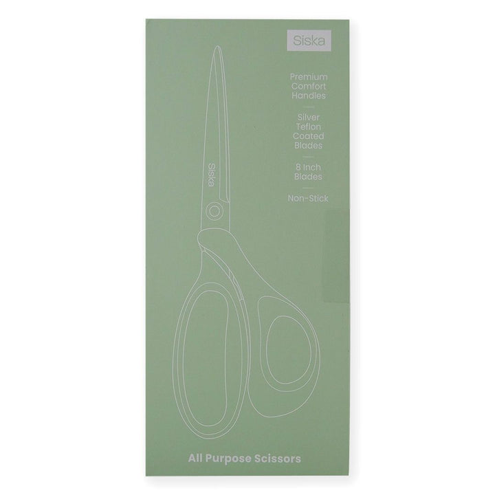 Tijeras Siska de teflón antiadhesivos 8" All Purpose Scissors Coating