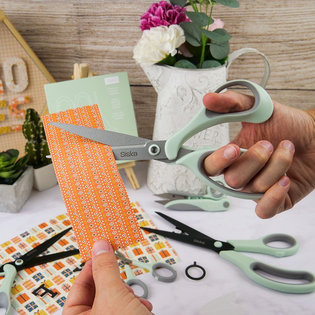 Tijeras Siska de teflón antiadhesivos 8" All Purpose Scissors Coating