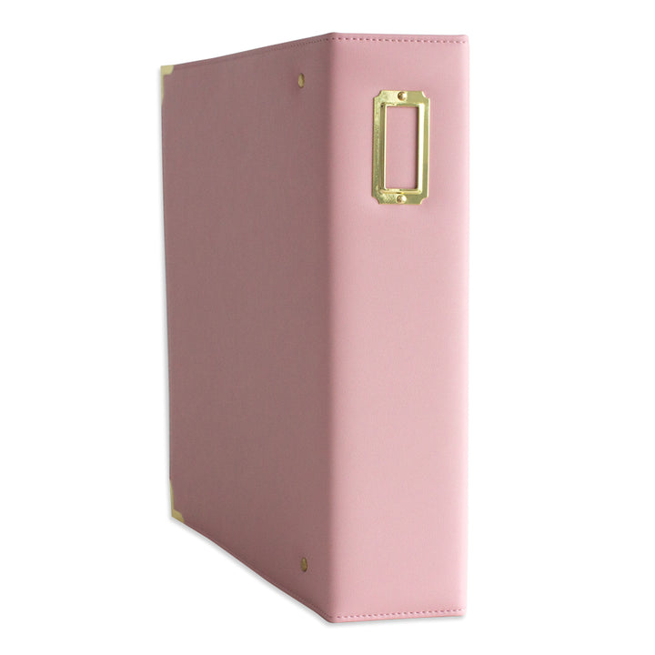 Álbum 9"x12" Kimidori Colors 2025 DELUXE Cuero Vegano Rosa