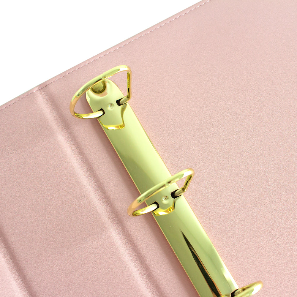 Álbum 9"x12" Kimidori Colors 2025 DELUXE Cuero Vegano Rosa