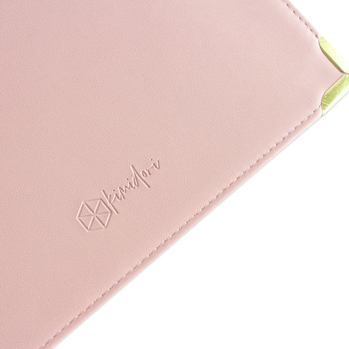 Álbum 9"x12" Kimidori Colors 2025 DELUXE Cuero Vegano Rosa