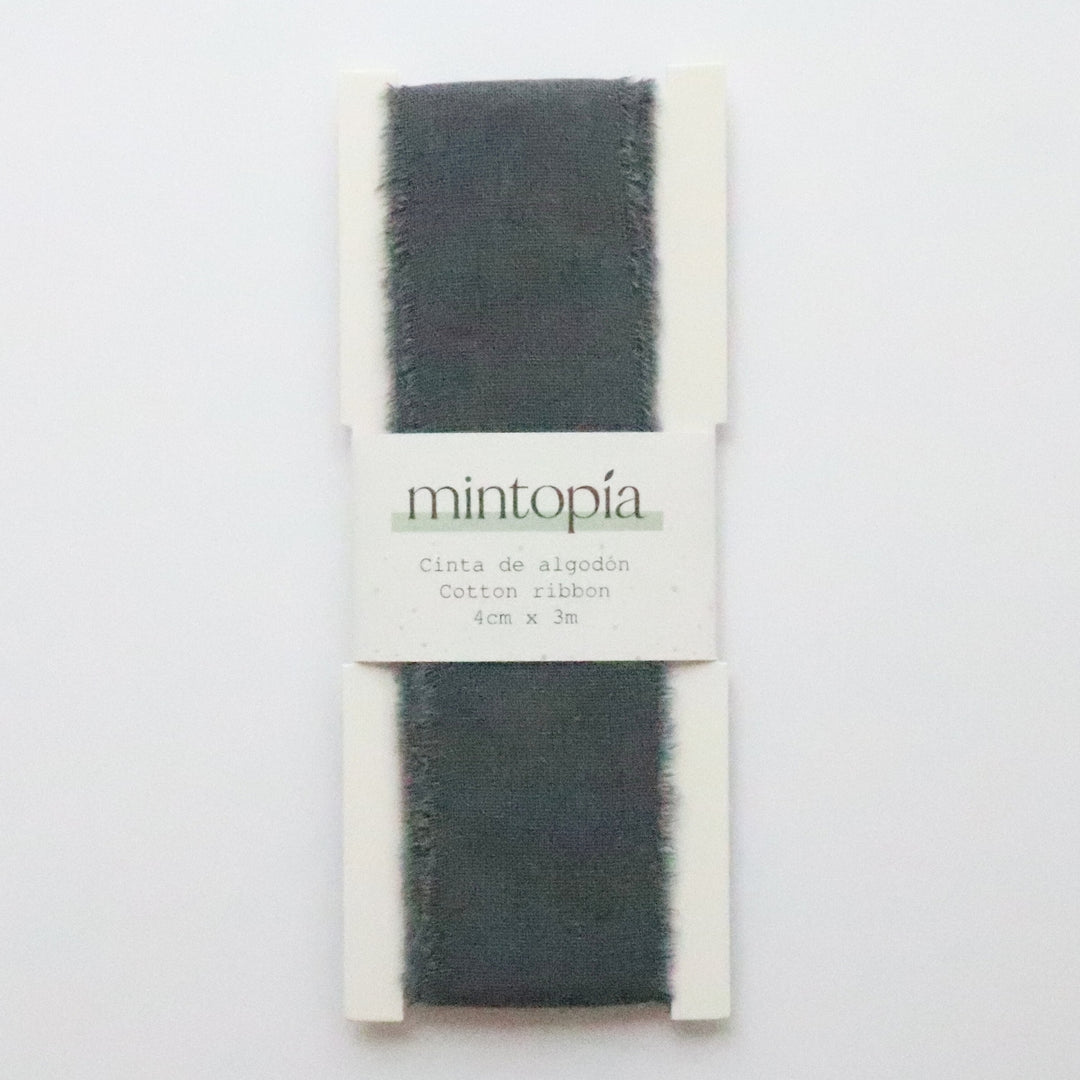 Cinta de algodón Mintopía 4 cm x 3 m Marine
