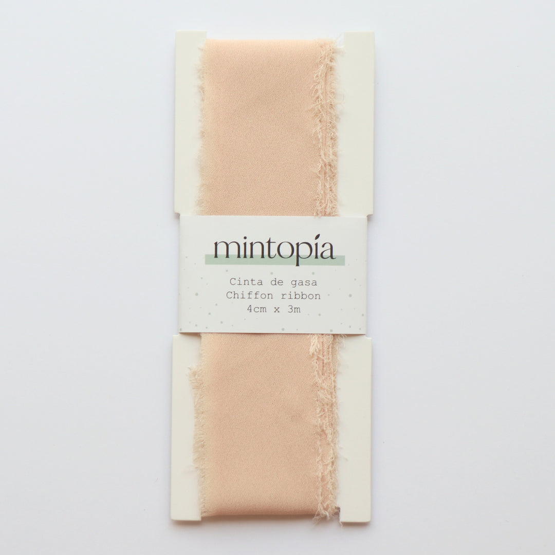 Cinta de gasa Mintopía 4 cm x 3 m Eggshell