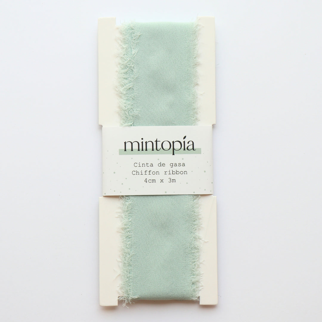 Cinta de gasa Mintopía 4 cm x 3 m Ice Blue