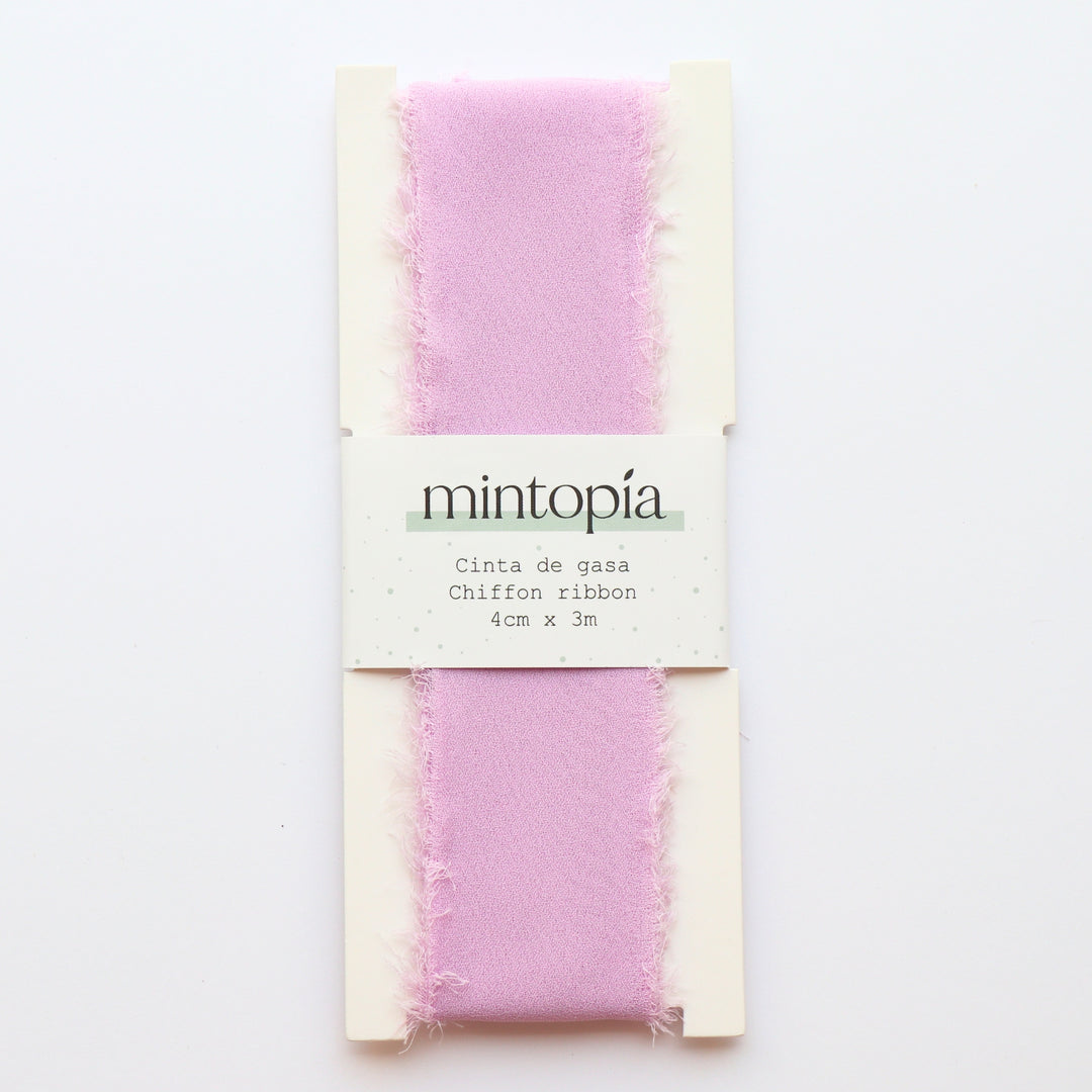 Cinta de gasa Mintopía 4 cm x 3 m Lilac
