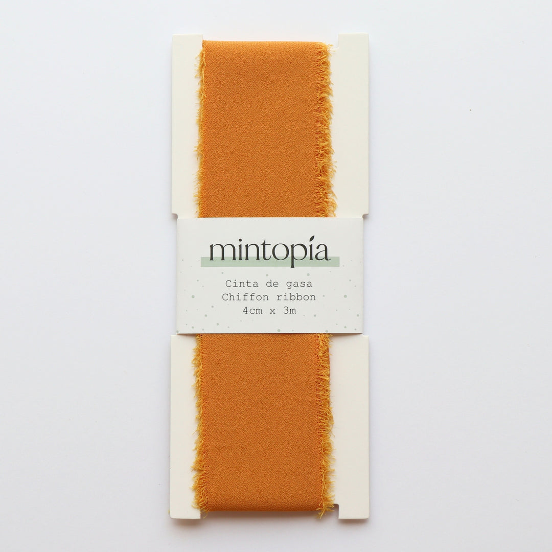 Cinta de gasa Mintopía 4 cm x 3 m Mustard