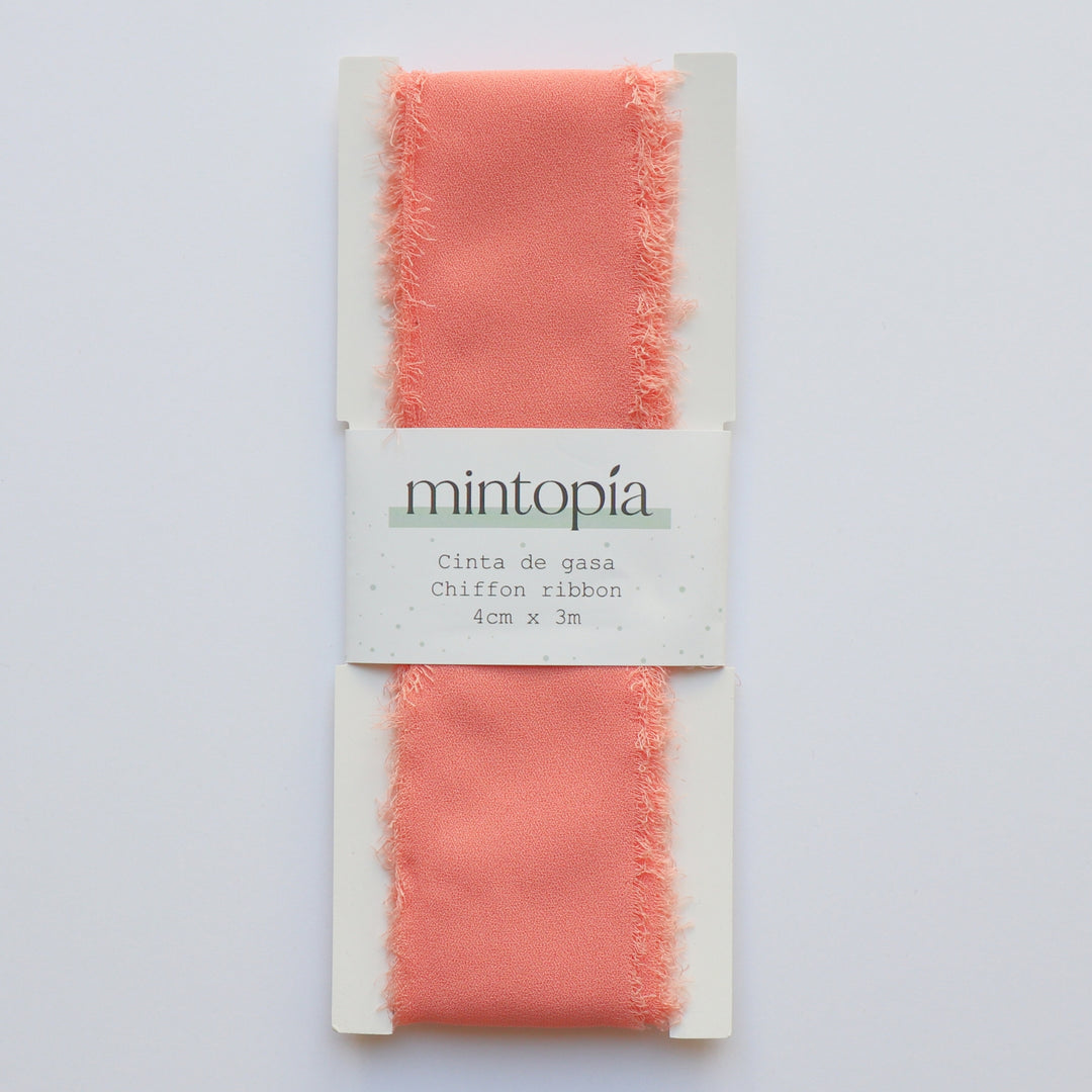 Cinta de gasa Mintopía 4 cm x 3 m Pale Peach