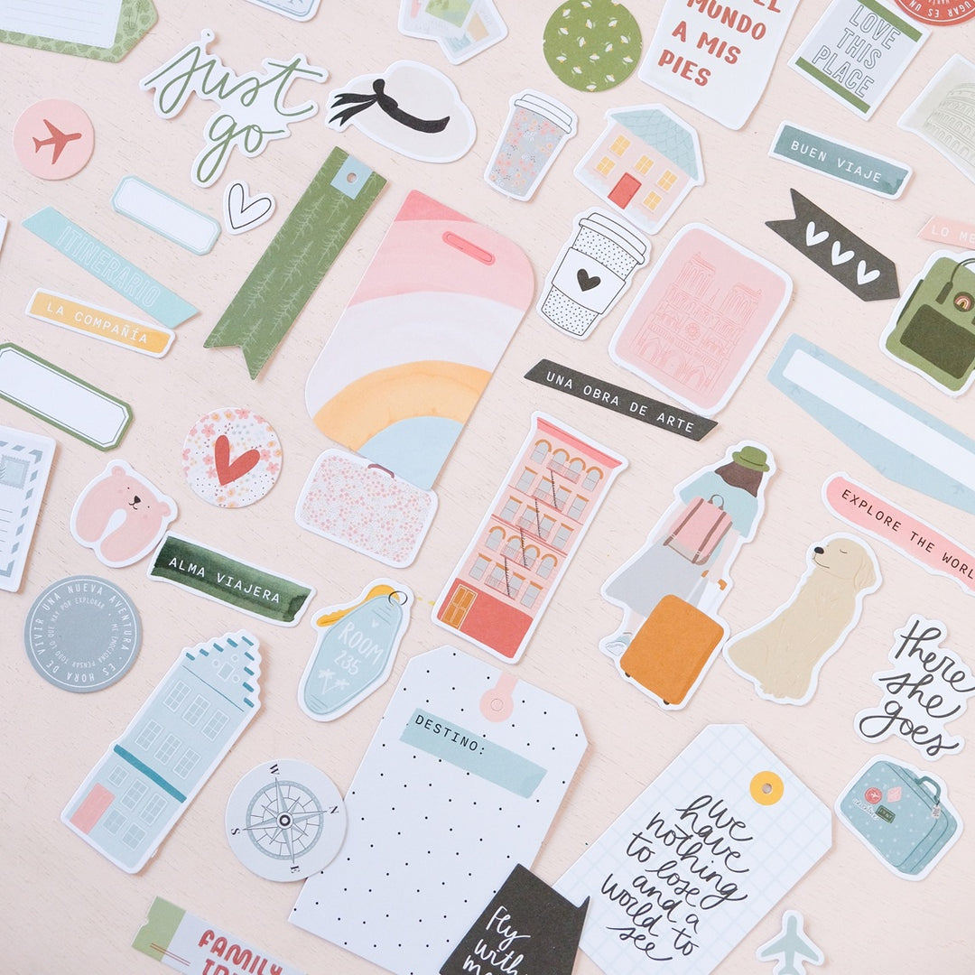 Die cuts A volar - Travel Stories Mintopía