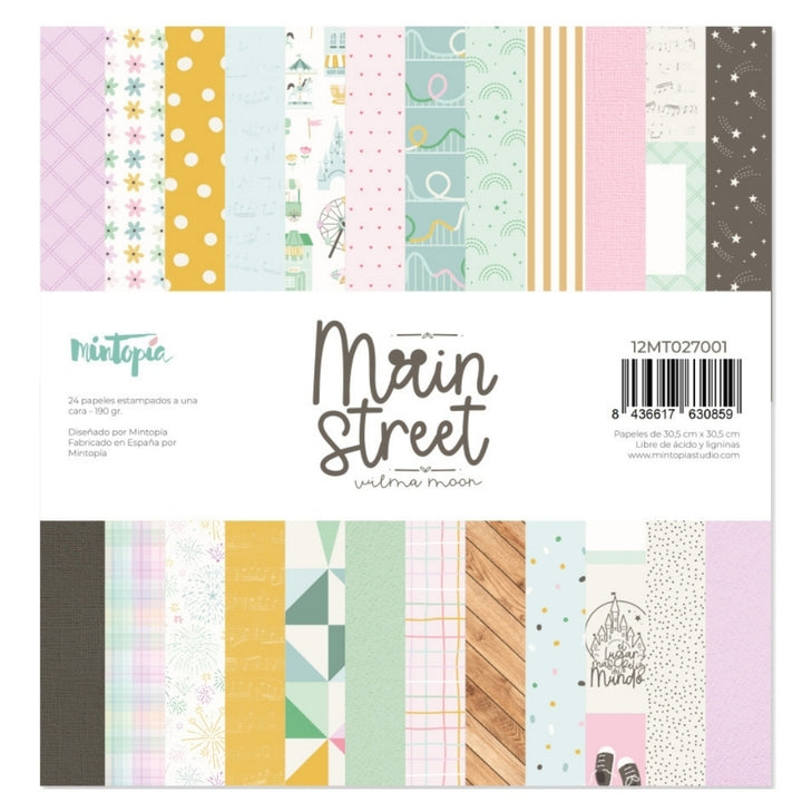 Stack 12"x12" Main Street de Mintopía