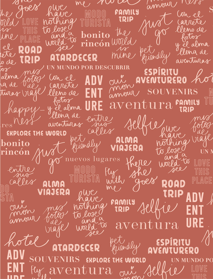 Pad 6"x8" A volar - Travel Stories Mintopía