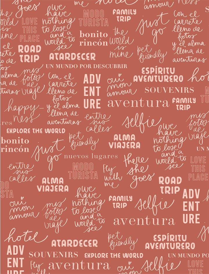 Pad 6"x8" A volar - Travel Stories Mintopía