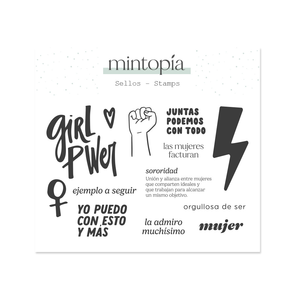 Sello Mintopía Girl Power
