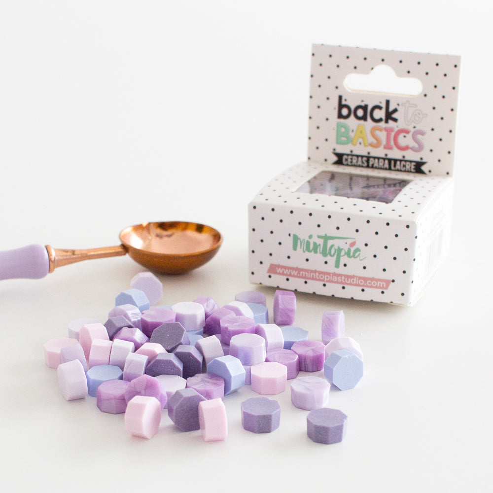 Set perlas de lacre LILAC Back to Basic de Mintopía