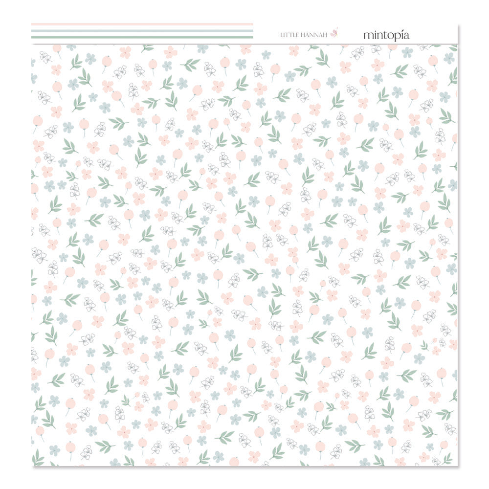 Stack 12"x12" Mi día Little Hannah