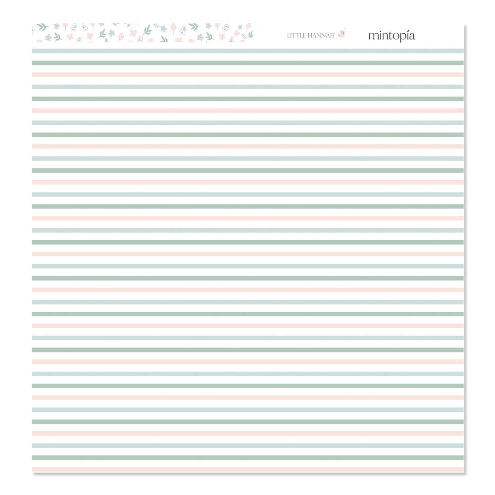 Stack 12"x12" Mi día Little Hannah