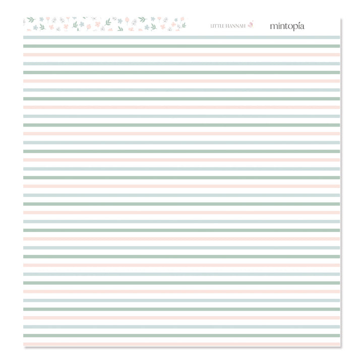 Stack 12"x12" Mi día Little Hannah